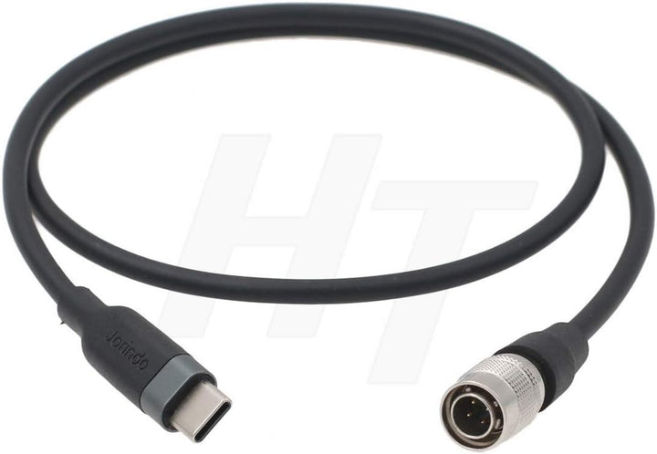 HangTon PD Power Bank 12V USB C auf Hirose 4 Pin Stromkabel für Zoom F4 F8 F8N Audio Recorder 60cm