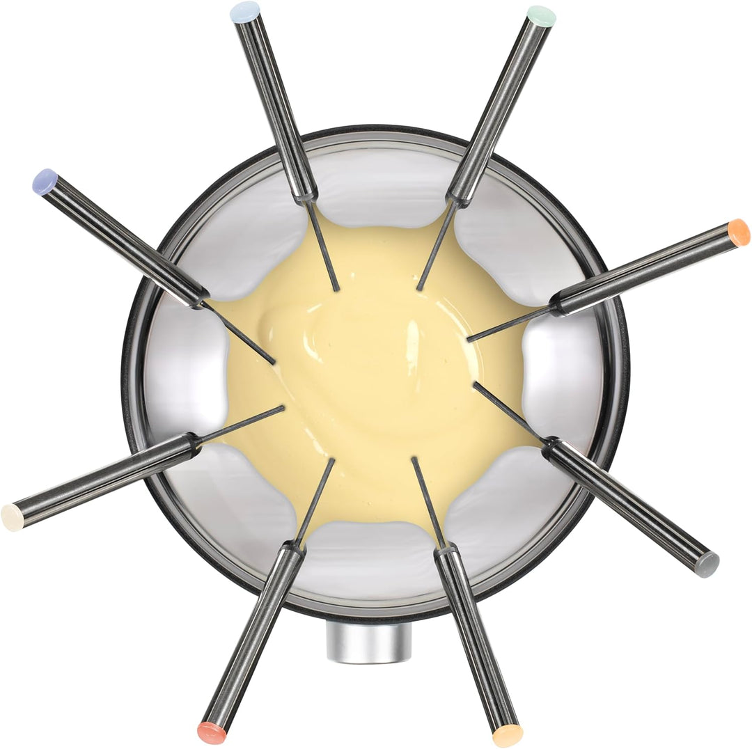 Livoo - Elektrisches Fondue-Gerät DOC333-800 W, 2,4 l, ohne PFAS, 8 Personen