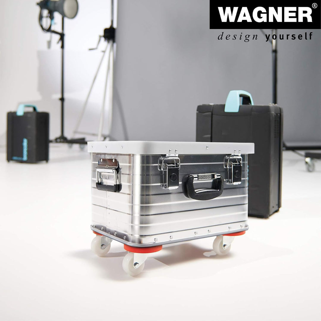 Wagner Transporthilfe MM 1355 I 33 x 23 x 9 cm - Tragkraft 200 kg - ideal für schwere Transportboxen