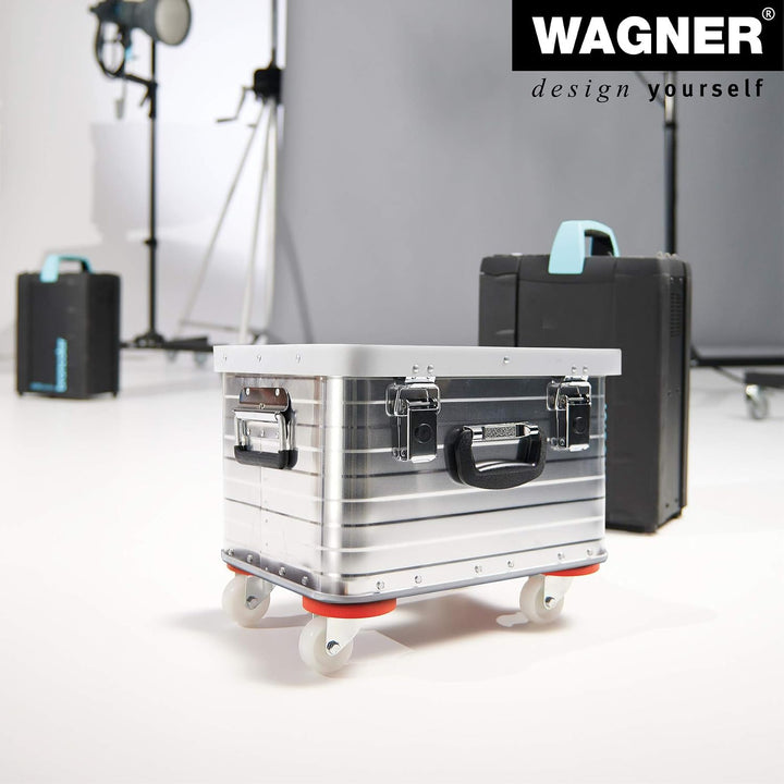 Wagner Transporthilfe MM 1355 I 33 x 23 x 9 cm - Tragkraft 200 kg - ideal für schwere Transportboxen