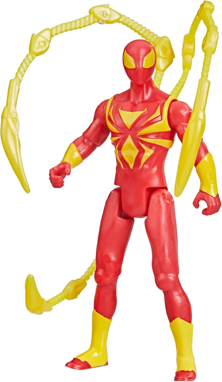 Marvel Spider-Man Epic Hero Series 10 cm grosse Iron Spider Action-Figur, Red, Gold Modern, Modern