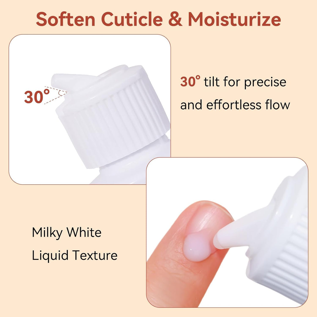 Makartt Nagelhautentferner Set, Cuticle Remover, Nagelfeilen Set, Nagelpflegeöl Set mit Nagelhauttri