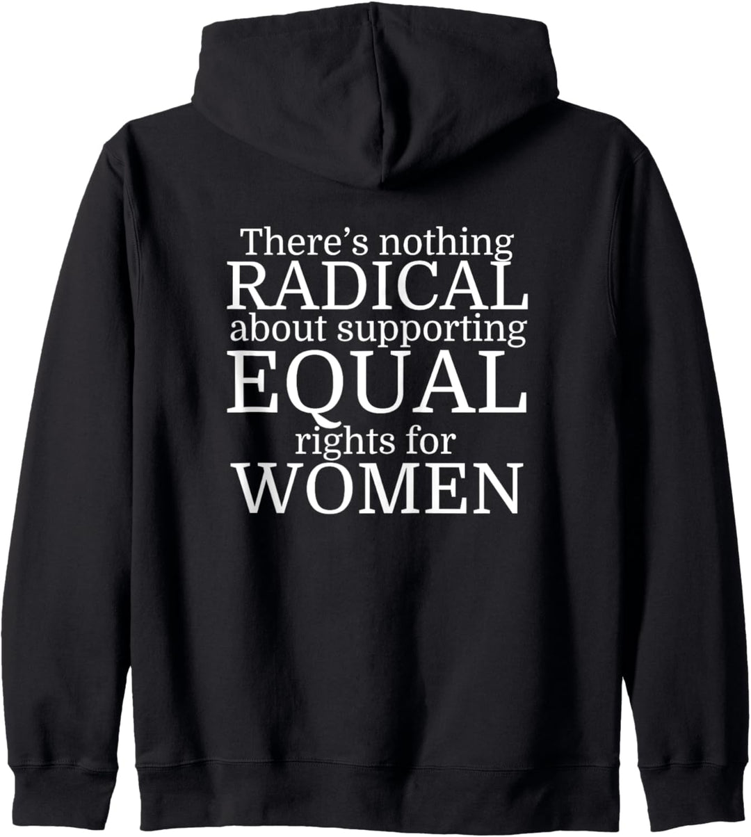 Radical Woman Equal Rights Feminist Quote Kapuzenjacke