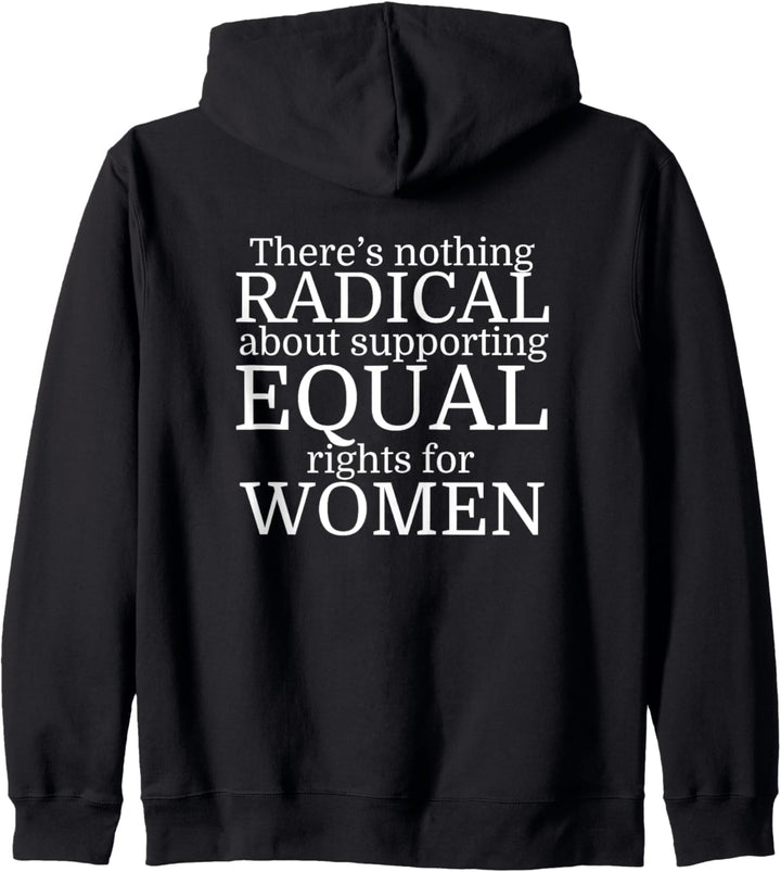 Radical Woman Equal Rights Feminist Quote Kapuzenjacke