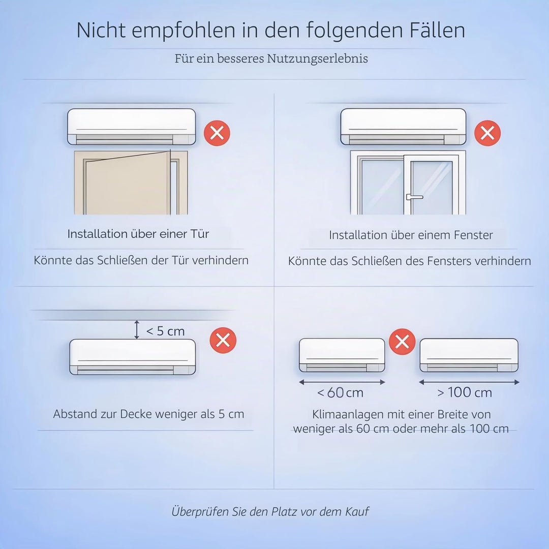 Windabweiser für Klimaanlage, verstellbarer Windabweiser für Klimaanlagen, Universal-Klimaanlage, Wi