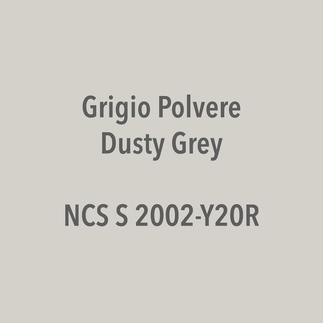 bianco Shabby® Grigio Polvere Kreidefarbe Wasserbasis für Alle Oberflächen einfach zu verarbeiten oh