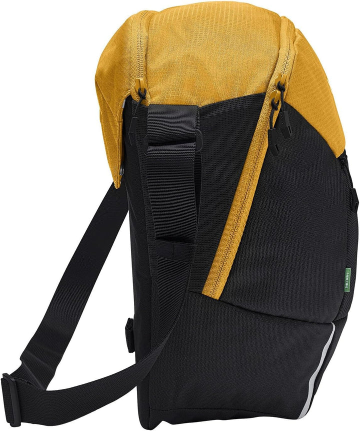 VAUDE Cycle Messenger L - Messengertasche zum Radfahren mit 20 Liter Volumen - inkl. Regenhülle und