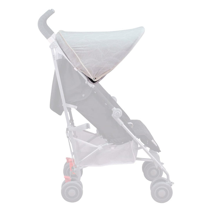 JYOKO KIDS Verdeck für Kinderwagen kompatibel mit Maclaren Quest, Techno (BLOOM), BLOOM