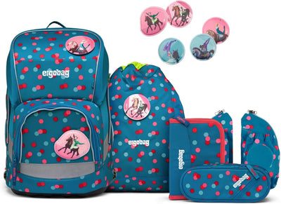 ergobag Unisex Kinder Schulranzen Set Rucksack