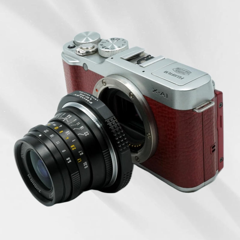 PHOLSY Objektivadapter Kompatibel mit Leica M LM, Zeiss ZM, Voigtlander VM Objektiv auf FX Kamerageh