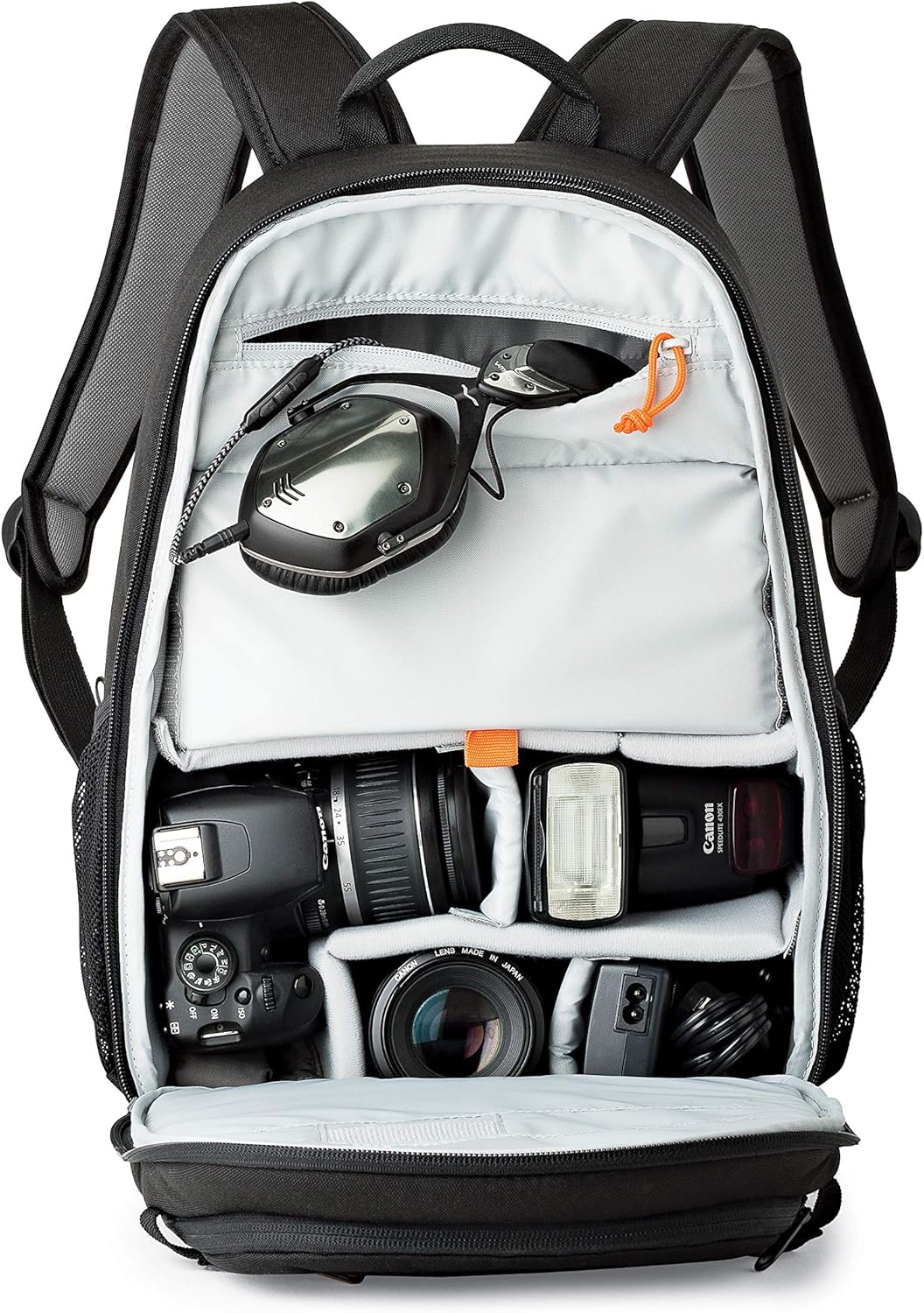 Lowepro Tahoe 150 Rucksack für Kamera mit anpassbarem Innenraum, passend für DSLR mit Objektiv, zusä