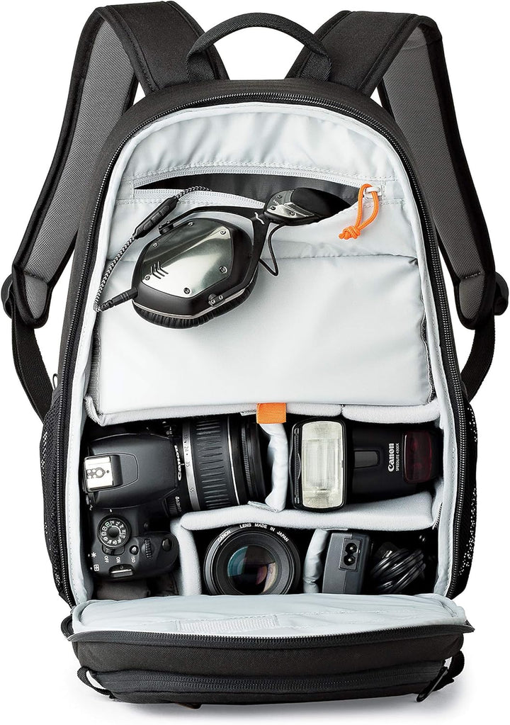 Lowepro Tahoe 150 Rucksack für Kamera mit anpassbarem Innenraum, passend für DSLR mit Objektiv, zusä