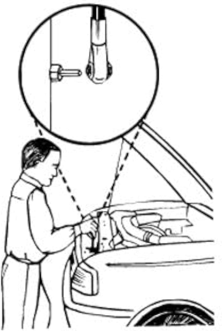 Lisle 14540 Scheinwerfer Anpassung Ratsche