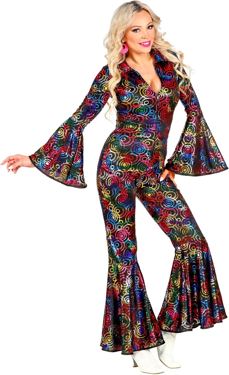 "THE 70s DISCO STYLE" (jumpsuit) - (S), S