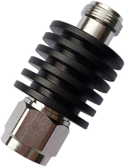 BECEN 30dB 10 Watt N Fester Dämpfer - 10 W N-Anschluss 3 GHz HF-Dämpfer 50 Ohm Attenuator, 30db