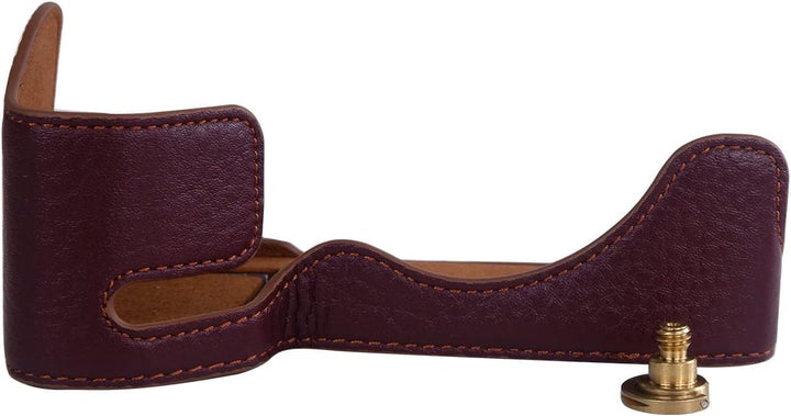 Rieibi Alpha 7 IV Kameratasche, Echtes Echtleder Tasche für Sony a7 IV a7S III A1 Digitalkamera, Sch