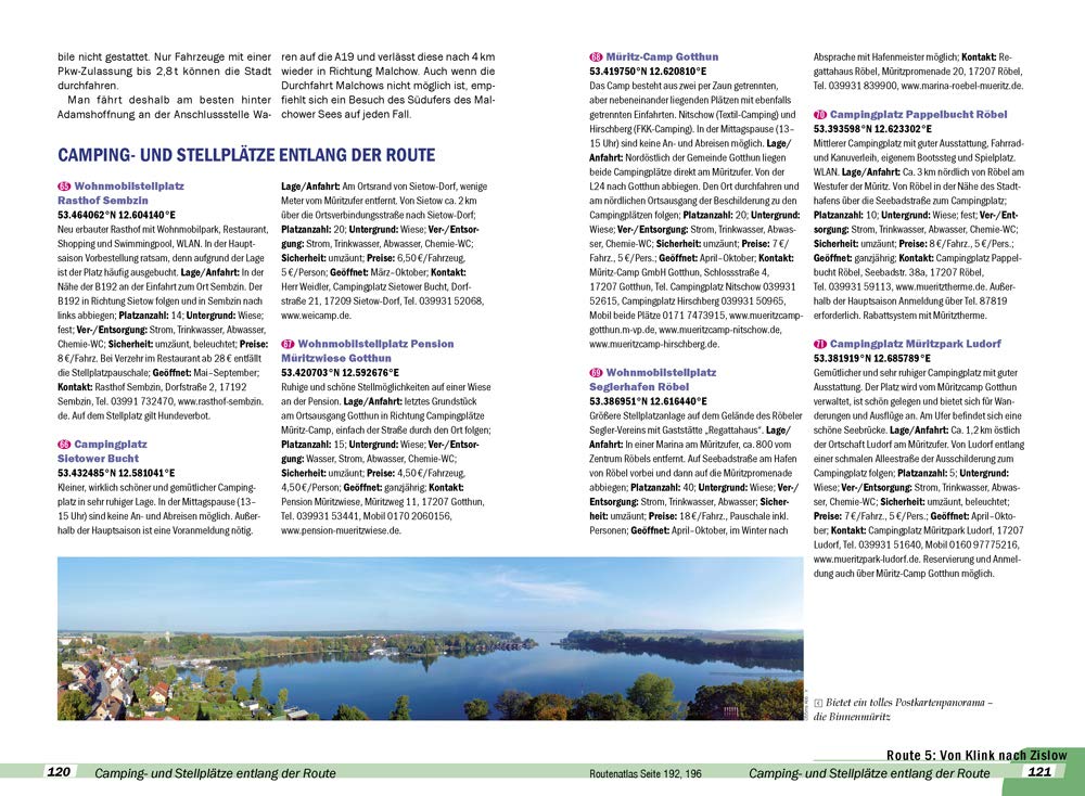 Reise Know-How Wohnmobil-Tourguide Mecklenburgische Seenplatte: Die schönsten Routen, Taschenbuch