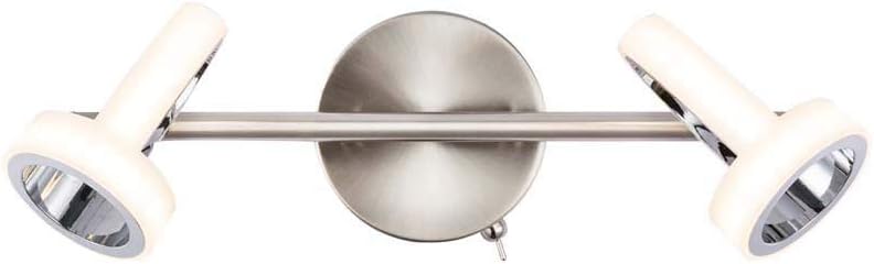 Globo LED-Strahler Rodrik, Nickel