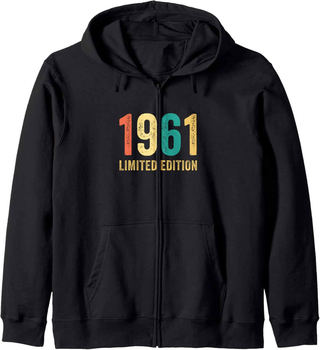 Geburtstag Geschenk Frau Mann Limited Edition Jahrgang 1961 Kapuzenjacke