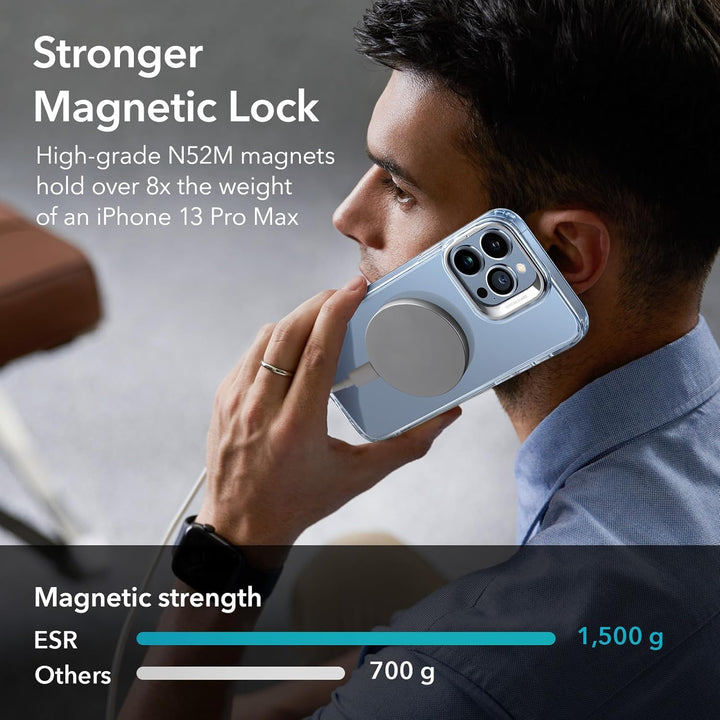 ESR für iPhone 13 Pro Max Hülle, Kompatibel mit MagSafe, Kamera Ständer Handyhülle iPhone 13 Pro Max