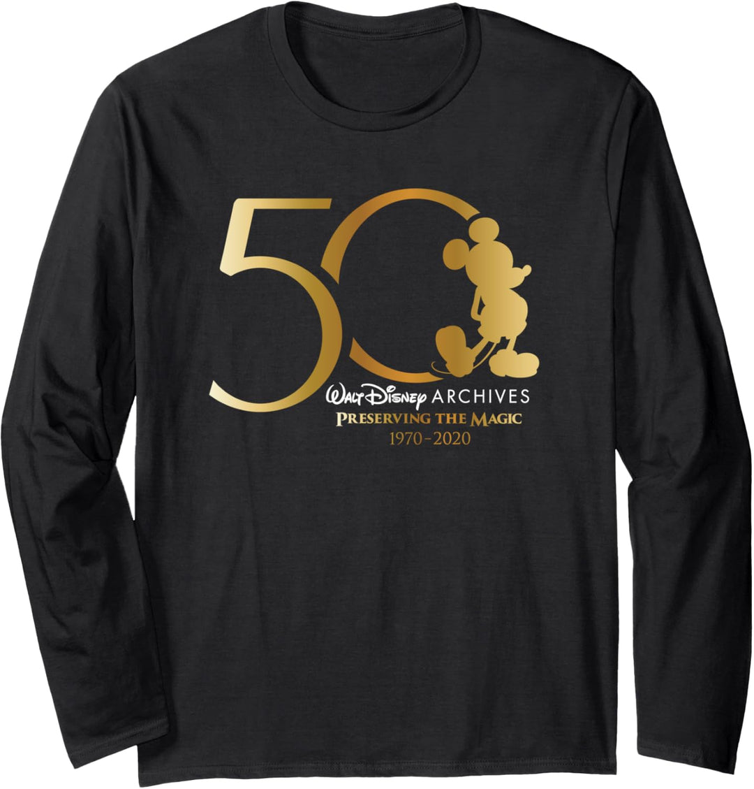Walt Disney Archives 50th Anniversary Preserving the Magic Langarmshirt