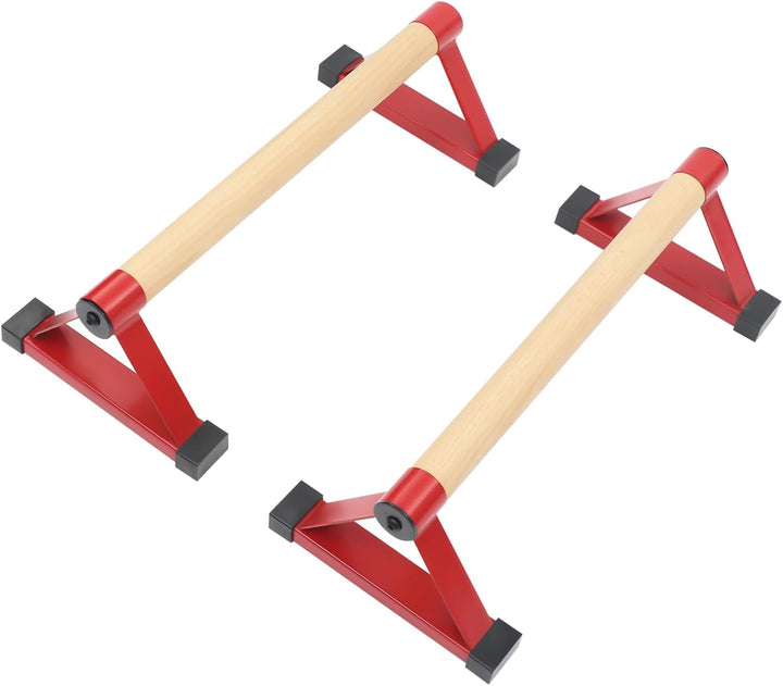 Liegestützgriffe 50cm, Push-Up-Ständer für Fitness &amp; Calisthenics | 400kg Tragfähigkeit, aus Buchenh