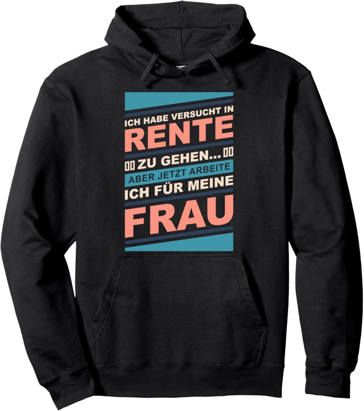 Geschenk für Rentner Lustiges Ruhestand Pullover Hoodie