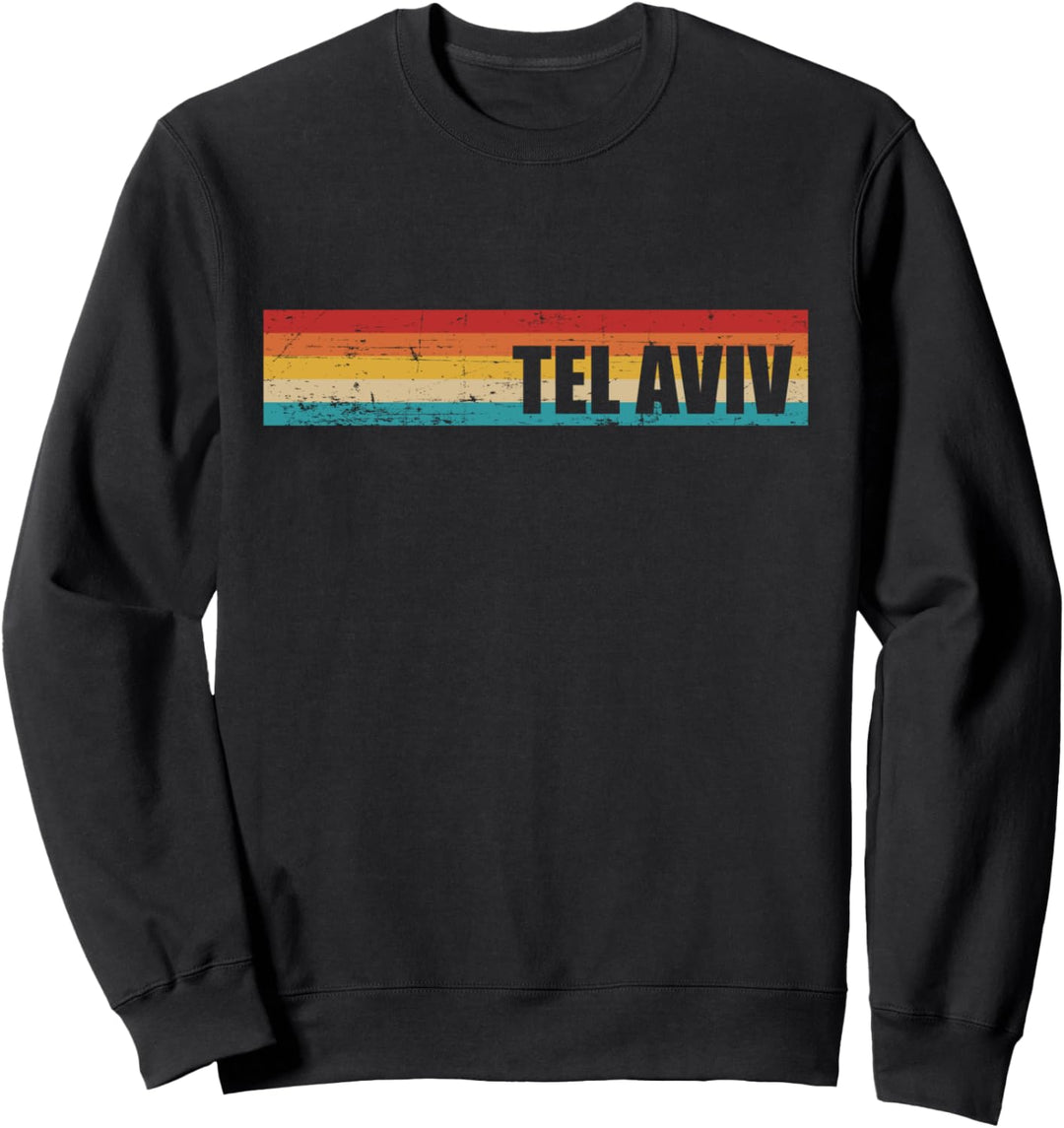 Tel Aviv vintage retro Sweatshirt