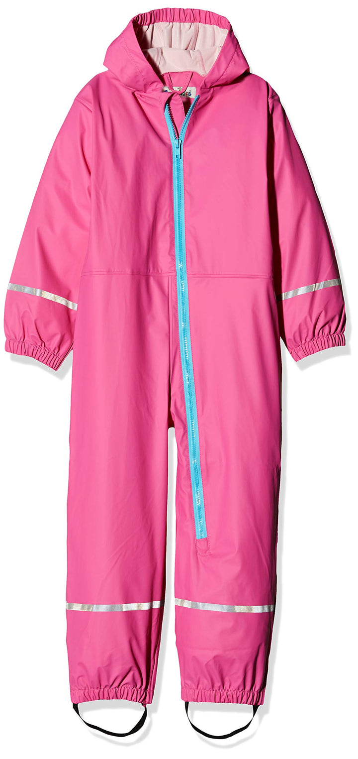 Playshoes Unisex Kinder Regen-Overall Matschanzug Regenbekleidung 80 Rosa, 80 Rosa