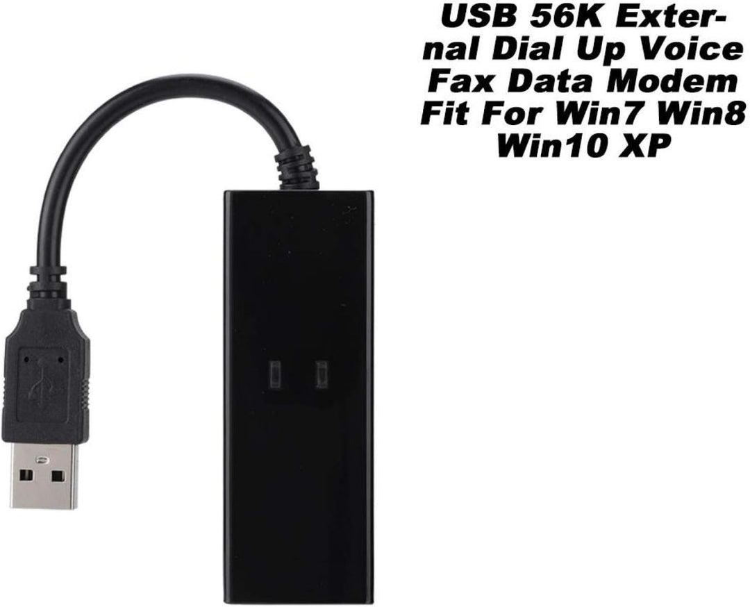Datenmodem, USB 2.0 V.92 Faxmodem, 56K Externes Modem Unterstützt Anrufer-ID, Für X, Für Vista, Für