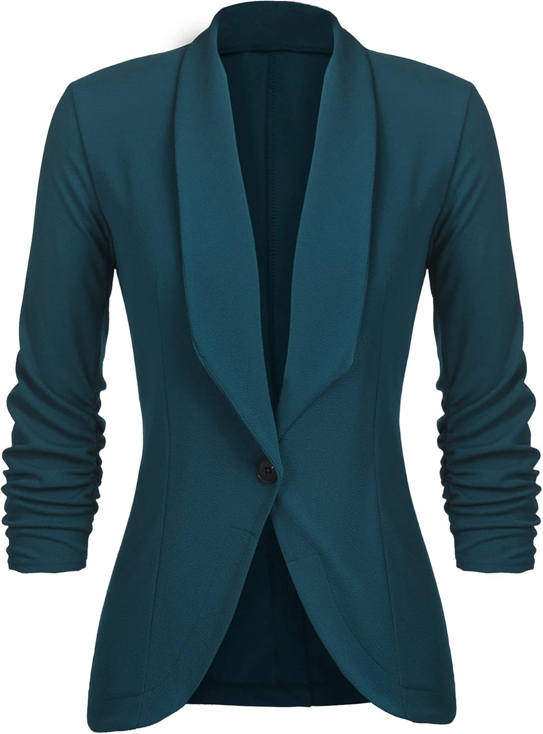 UNibelle Blazer Damen Sportlich Elegant Longblazer 3/4 Arm Sommer Leicht Business Büro Blazer Jacke