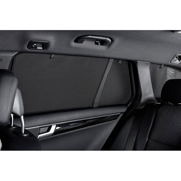 Carshades Satz Car Shades kompatibel mit Polestar 2 EV 2019- (4-teilig), POL-TWO-5-A, Schwarz