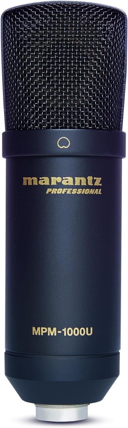 Marantz Professional MPM-1000U - Grossmembran USB Kondensator Mikrofon mit Nierencharakteristik mit