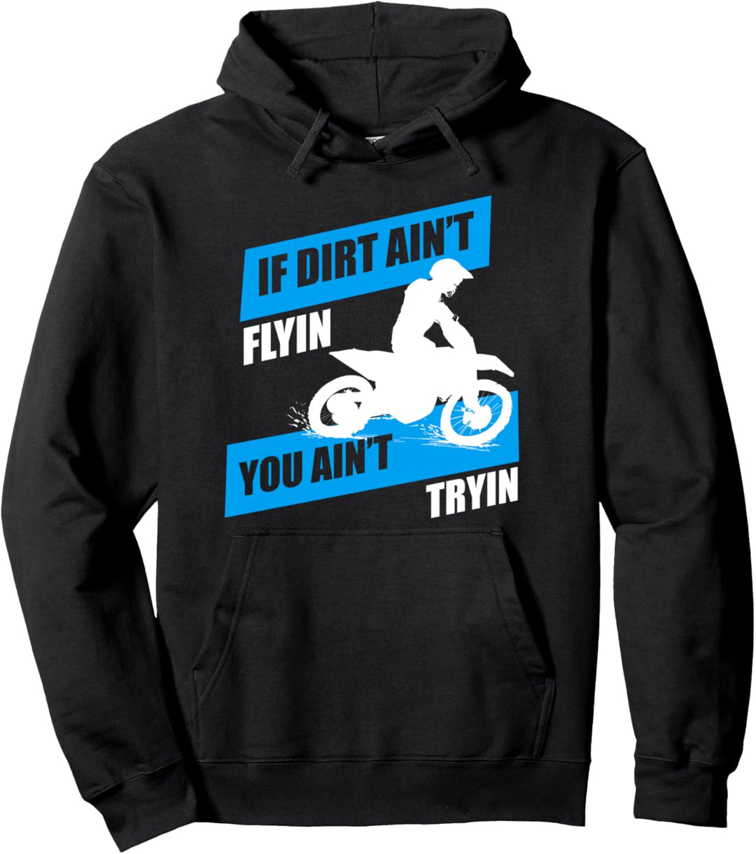 MX Motocross Biker Dirt Bike - Supercross Pullover Hoodie