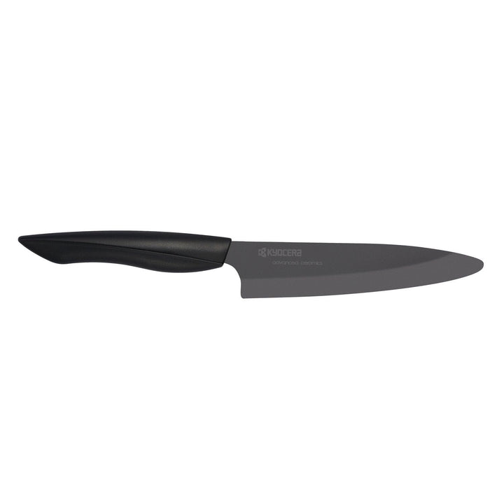 Kyocera ZK-130BK-BK ZK-130 BK EU Küchenmesser, Keramik, schwarz 13 cm, 13 cm