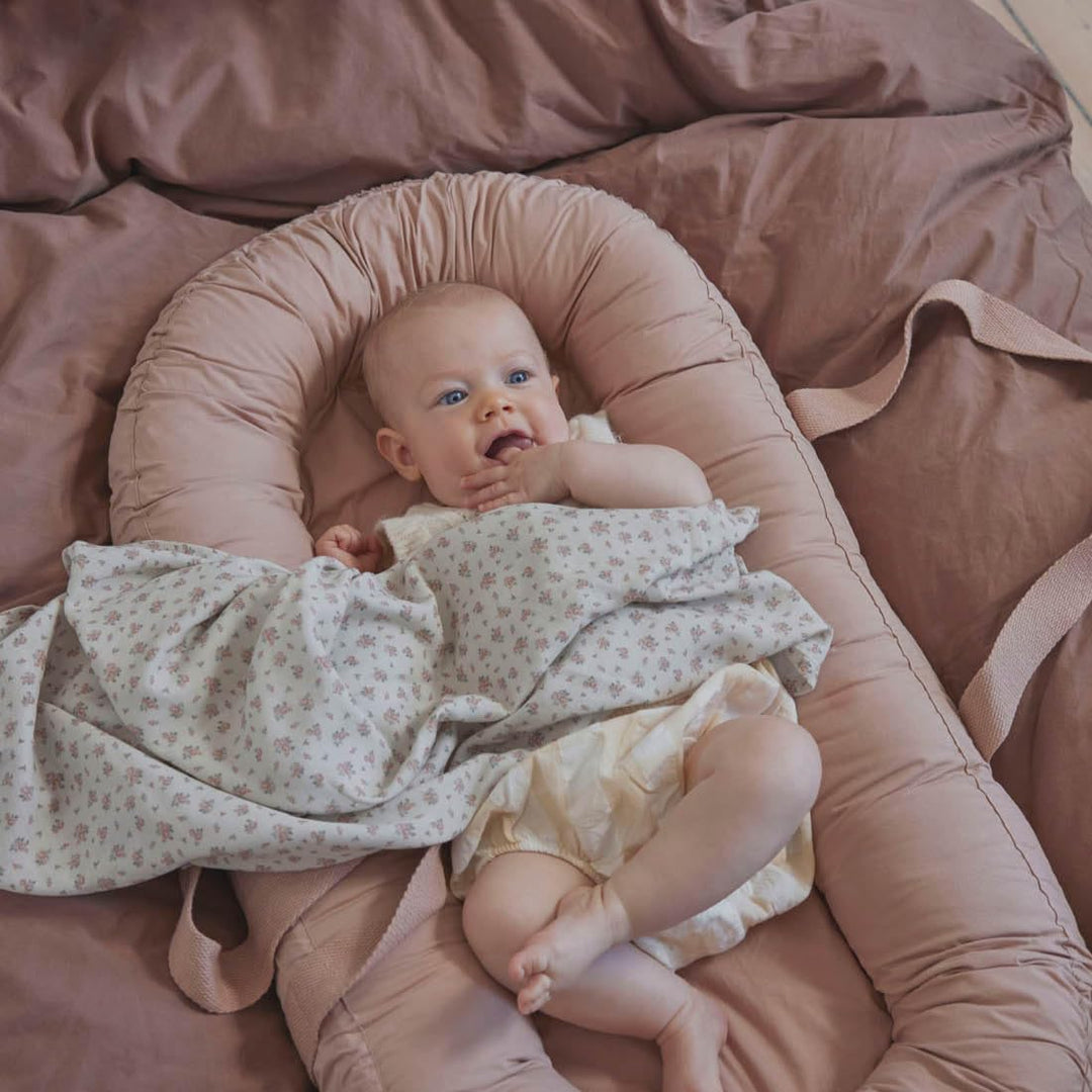 Elodie Details Babynestchen Babynest 78x45x16 Kuschelnest Babys Neugeborene 100% Baumwolle – Blushin