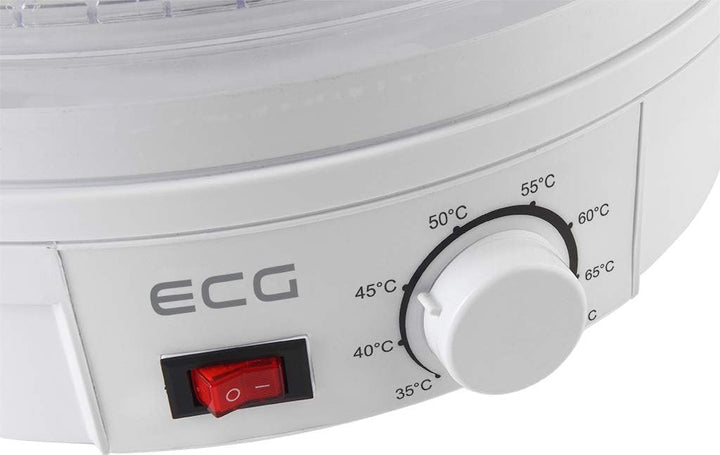 ECG SO 375 250 W zum Trocknen von Obst, Gemüse, Kräutern, Fleisch und sonstigen Lebensmitteln, samt
