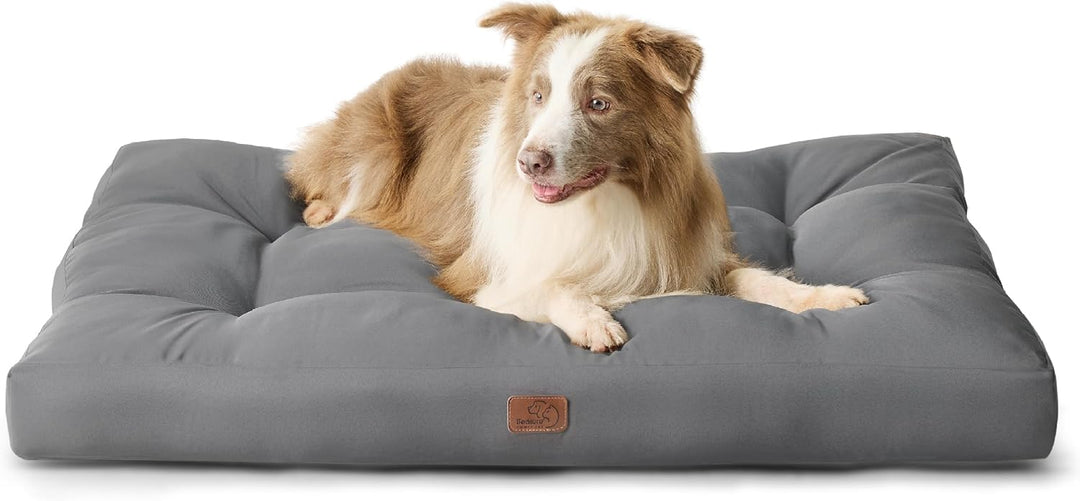 BEDSURE Hundekissen grosse Hunde waschbar - 111x89cm hundematratze wasserdicht XXL für grosse, mitte