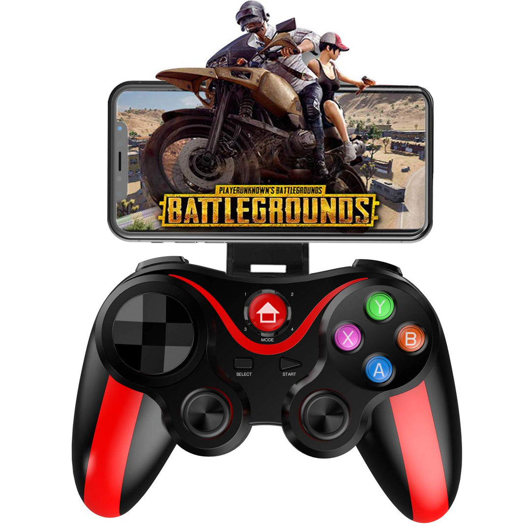 Mobile Game Controller für iOS/Android, Arvin Bluetooth Gamepad mit Halterung für iPhone 14/13/12/11
