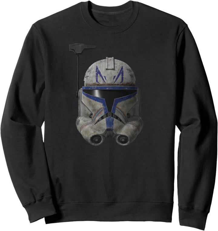 Star Was The Clone Wars Commander Rex Helmet Sweatshirt