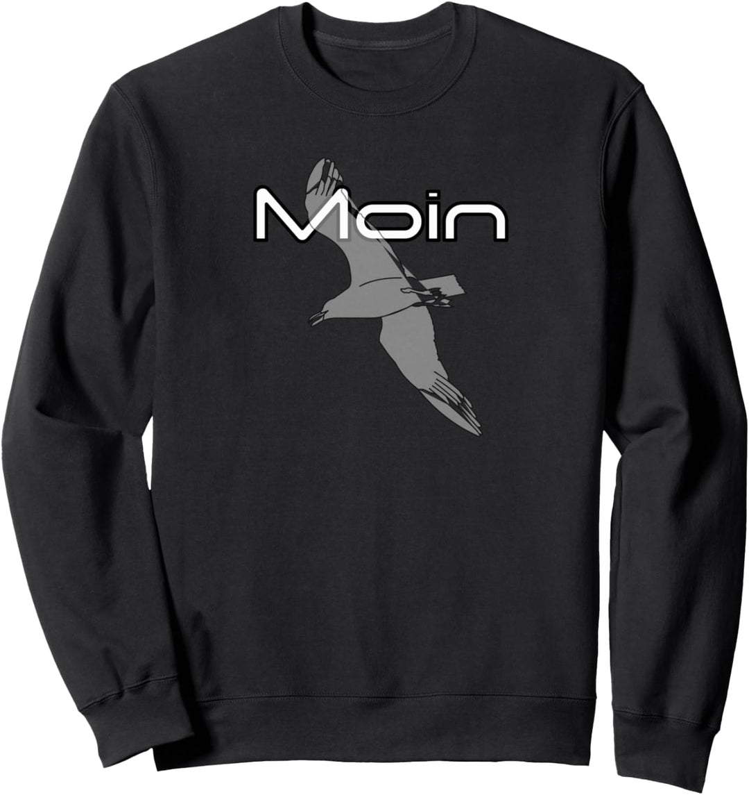 Moin Möwe Design Mode Sweatshirt