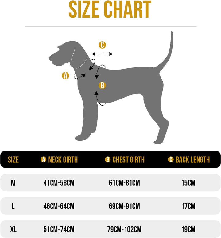 OneTigris No-Pull Hundegeschirr Goliath Geschirr mit Griff Taktisches Einstellbar Geschirr für Hunde