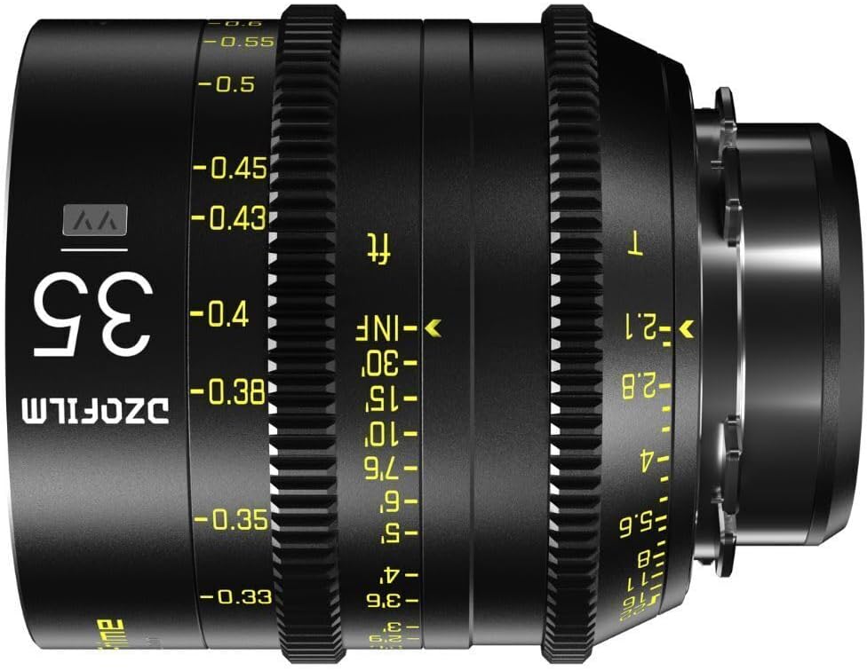 DZOFILM Cine Lens Vespid Prime 35 T2.1 for PL/EF Mount (VV/FF)