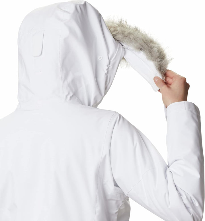 Columbia Damen Ava Alpine Isolierte Skijacke White, Cirrus Grey L, White, Cirrus Grey L