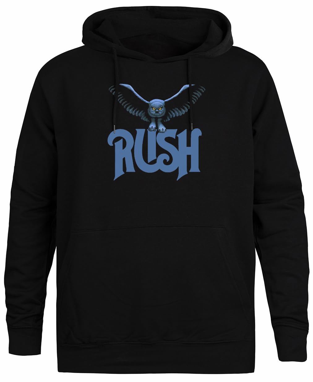 JINBETEE Nachtflug Schwarzer Kapuzenpullover Unisex Hoodie XS, XS