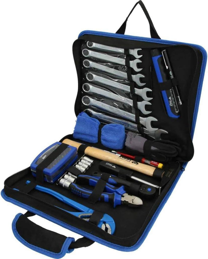 BRILLIANT TOOLS BT024064 Werkzeug-Nylontasche, 58-tlg [Powered by KS TOOLS]
