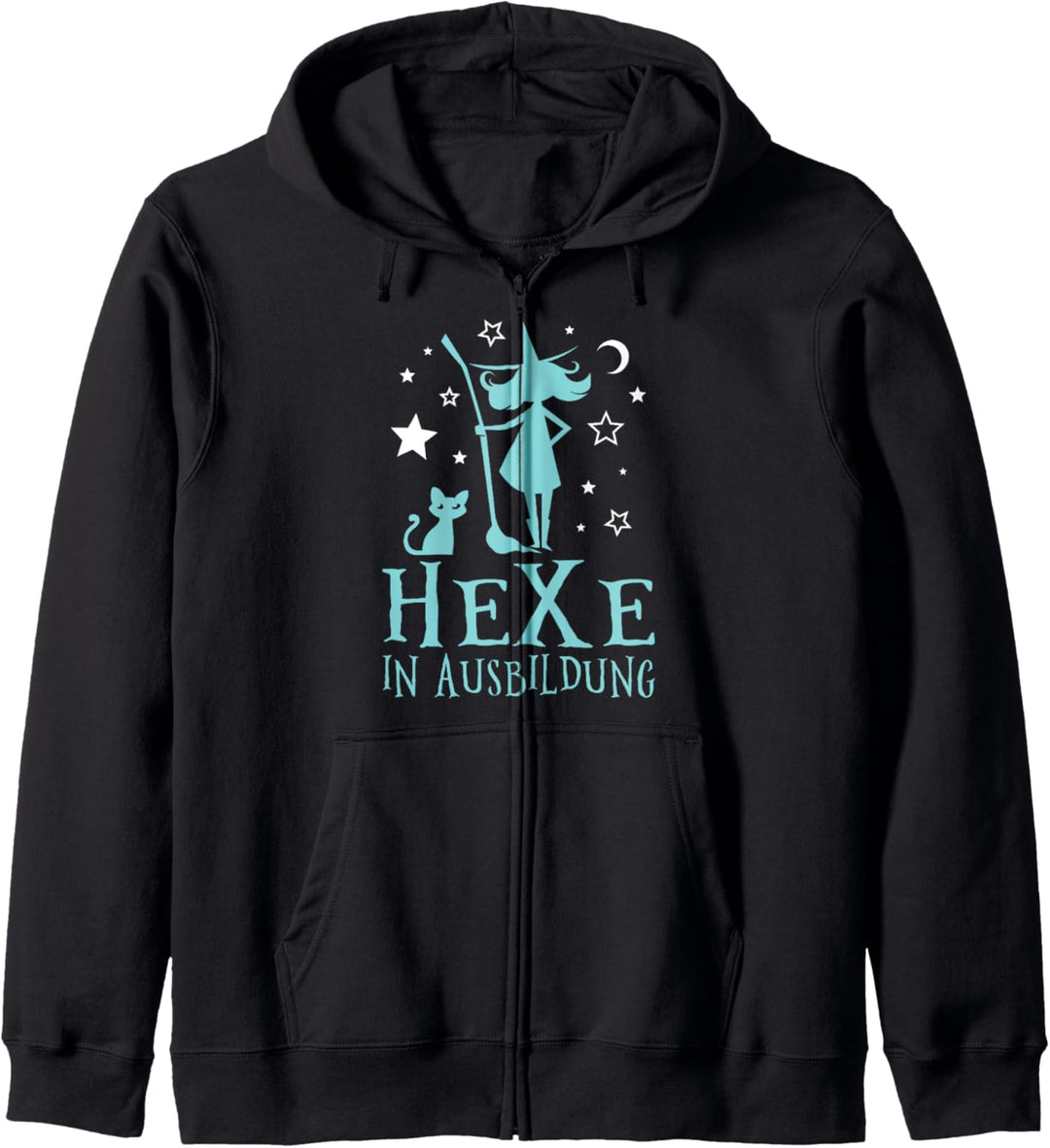 Hexe In Ausbildung Hexerei Lustiges Hexen Spruch Kapuzenjacke
