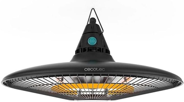 Cecotec Elektrischer Aussenheizlüfter zur Deckenmontage ReadyWarm 1500 Power Ceiling, 1500 W, Haloge