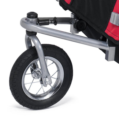 SAMAX Fahrradanhänger Jogger 2in1 360° drehbar Kinderanhänger Kinderfahrradanhänger Transportwagen v