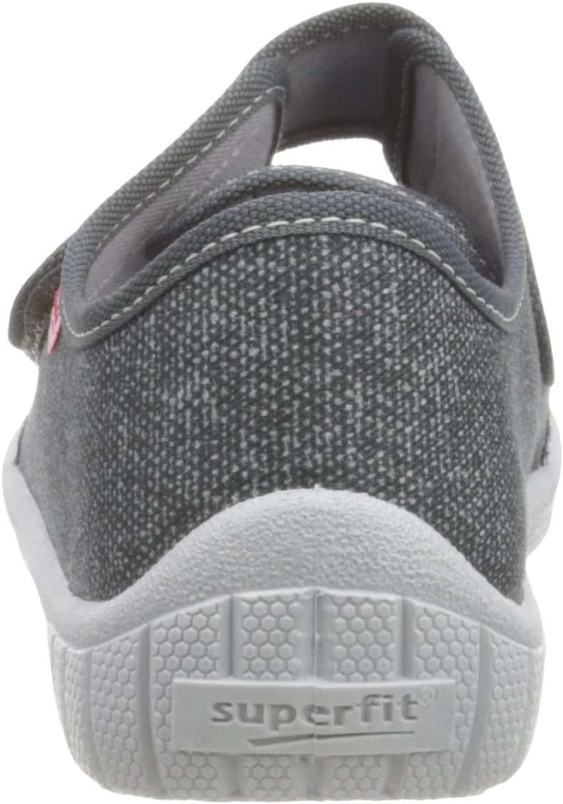 Superfit Jungen Bill Hausschuhe 34 EU Grau 2030, 34 EU Grau 2030